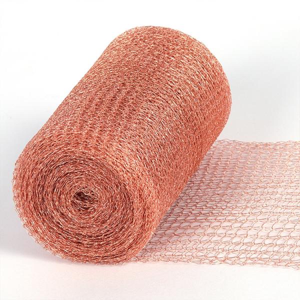 Flexible Copper Rodents Mesh Rats Copper Mesh Rustproof And Temperature