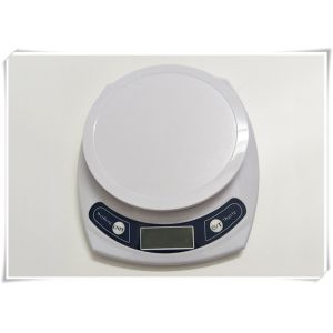 White Home Electronic Scale Logo Printing With Low Battery Indicator