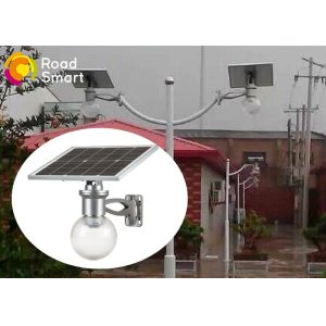 Cheap High Efficiency Solar Powered Outdoor Wall Lights 600-720lm With Mono Panel for sale