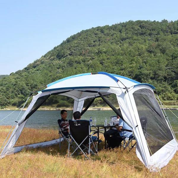 Quality Silver Coating 210D Multiple Room Camping Tents W/P 2000mm 6 Man Waterproof Tent wholesale