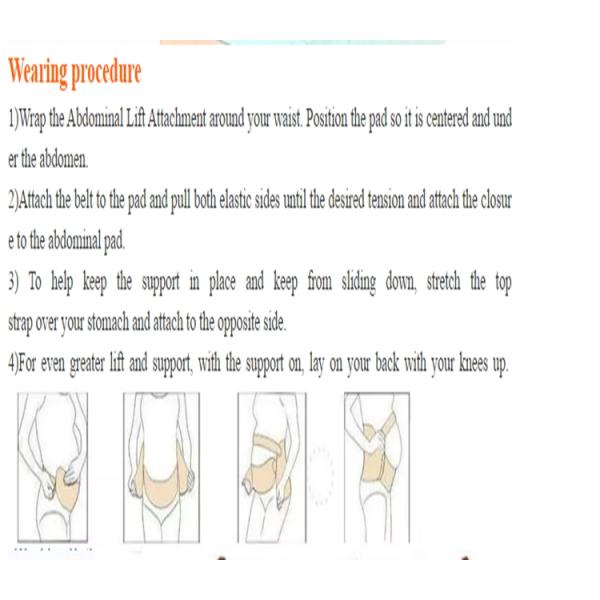 CE FDA Approved Pregnant Women Underwear Belly Band Breathable Maternity Belt for Lumbar Back Brace