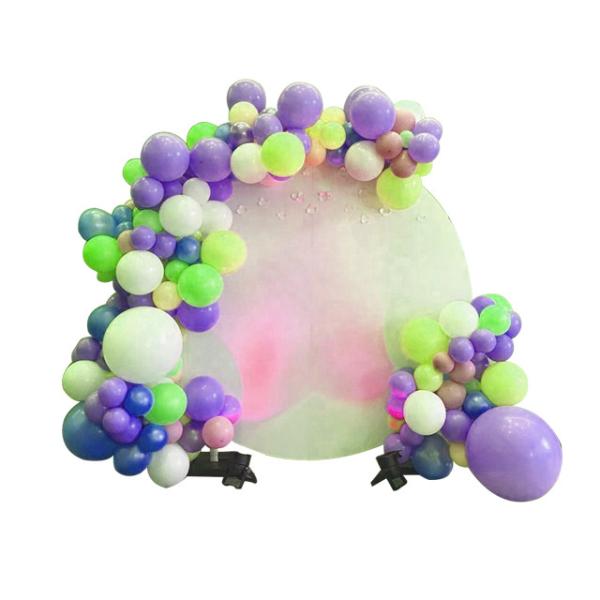 ROHS Acrylic Display Stands Wedding Backdrop Drape Decoration Materials Flower