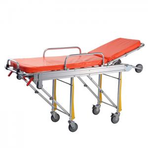 Cheap Aluminum Alloy First Aid Patient Transfer 160Kg Automatic Ambulance Stretcher for sale
