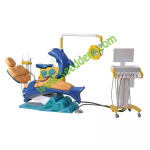 Cheap Dolphin Kids Dental Unit with Standalone instrument tray SE-M004 for sale