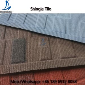 0.4mm Thickness of Steel Sheet and Color Steel Plate Material Price Stone Coated