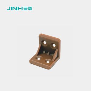 China 16mm OEM Versatile Plastic Corner Brackets Flexibility For Panel Furniture on sale