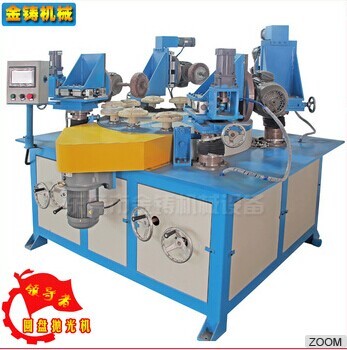 Four Heads Industrial Buffing And Polishing Machines , 3kw*4 Electric Buffing