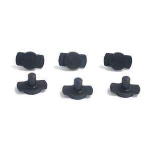 Cheap 20-90 Hardness Customized Silicone Stopper , UL Certified Silicone Rubber Plug for sale