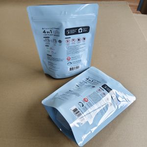 Standard Color Pantone Stand Up Bags For Laundry Detergent Pods Packaging