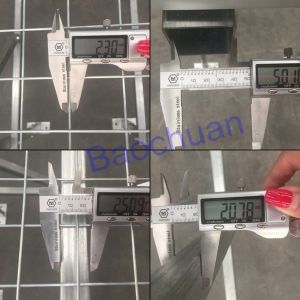 PVC Coated Welded Wire Mesh Fencing Panels For Greenhouse Smooth Surface