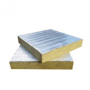 Cheap Modern 100mm Hydrophobic Acid Alkali Resistance Rock Wool Board 1.8 Heat Glass Fiber Chinese Manufacturer's Square Shape for sale