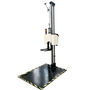 Electronic Products Swing Arm Free Fall Drop Test Machine 200kg Load