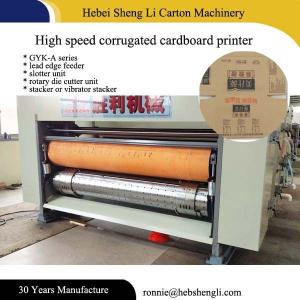 Cheap Easy Operating Flexographic Printing Machine , Pizza Box Printing Machine for sale