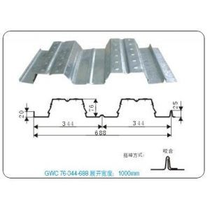 Accurate Cutting Floor Deck Roll Forming Machine For Precise Length Control