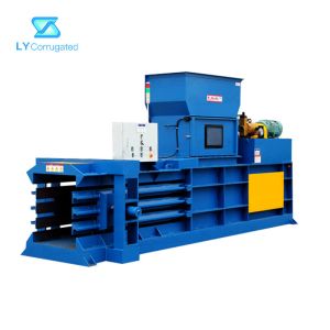 Recyclable Carton Packing Machine , 400-500kg/M3 Automatic Horizontal Baler