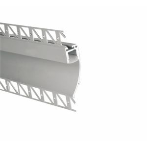China Drywall IP20 Recessed Aluminium Led Channel Anodized T5 6063 on sale