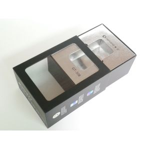 Matt Lamination Rigid Gift Boxes, Drawer Coated Paper Box For Electronics