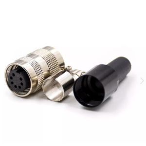 Din Ret Control Cable AISG DB9 Connector IP68 M16 PCB Panel Mount Solder Type