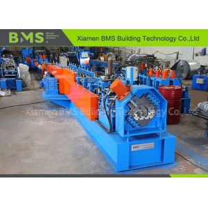 BMS Embossing Full Automatic C Purlin Forming Machine With Punching Hole