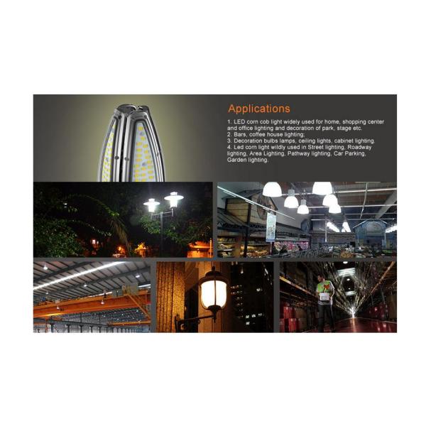 waterproof IP65 50W led corn light E40 E27 led street light lamp with 5630 cri>80 AC100-277V 3years warranty CE ROHS