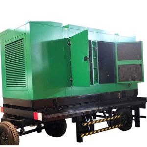 China Silent 400KW Weichai Mobile Trailer with ISO9001 Certification and Water Cooling System on sale