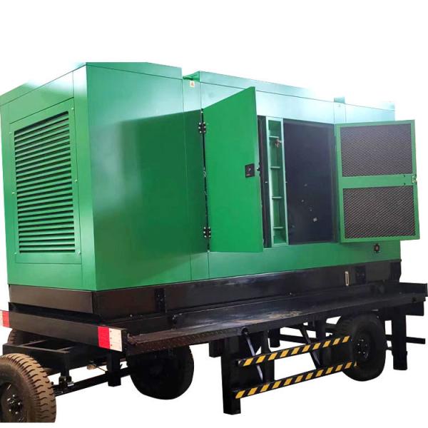 Quality Silent 400KW Weichai Mobile Trailer with ISO9001 Certification and Water Cooling System wholesale