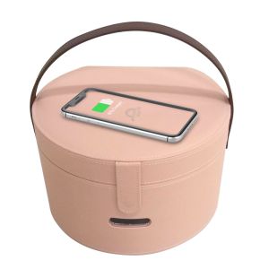 10W UV Light Phone Sanitizer , 1.8A Qi Wireless Charging Sterilizer Box