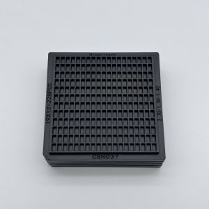 Secure Packaging Solution ABS Bare Die Tray With Optional Lid And Clip