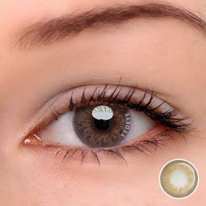 KSSEYE Color Changing Natural Golden Brown Contacts Lenses 1 Year 14.5mm