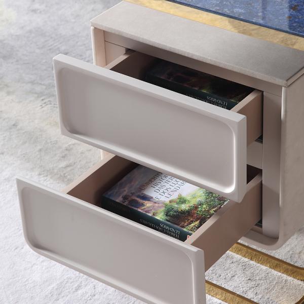 1.4m Modern Dressing Tables Stainless Steel 0.55m Modern Style Makeup Vanity