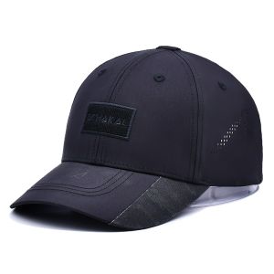 Cotton Unstructured 6 Panel Baseball Cap with High Profile Crown