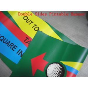 China double sides printing pvc banner on sale