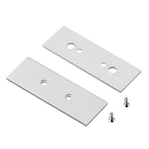 Anodized LED Lighting Profile Aluminum Channel Surface Mounted For LED Strips