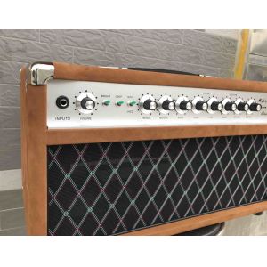 Handwired Dumble Steel String Singer SSS Amplifier Head 50W in Brown Tolex JJ
