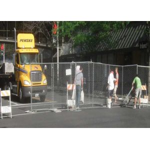 free standing Galvanized 2.4x2.1m Temp Construction Fence