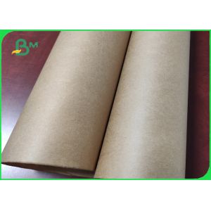 40gsm Pure Kraft Paper Rolls 30" X 150ft Brown Recycled Paper For Wrapping