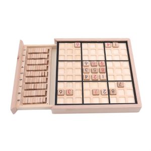 Children Sudoku Chess Beech International Checkers Folding Game Table