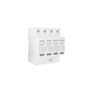 China Type AC Voltage 3 Phase Power Surge Protector BR-5M 5KA 4 Pole 275V SPD on sale