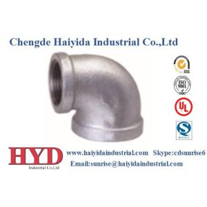 China Elbow malleable iron pipe fitting cast iron factory on sale
