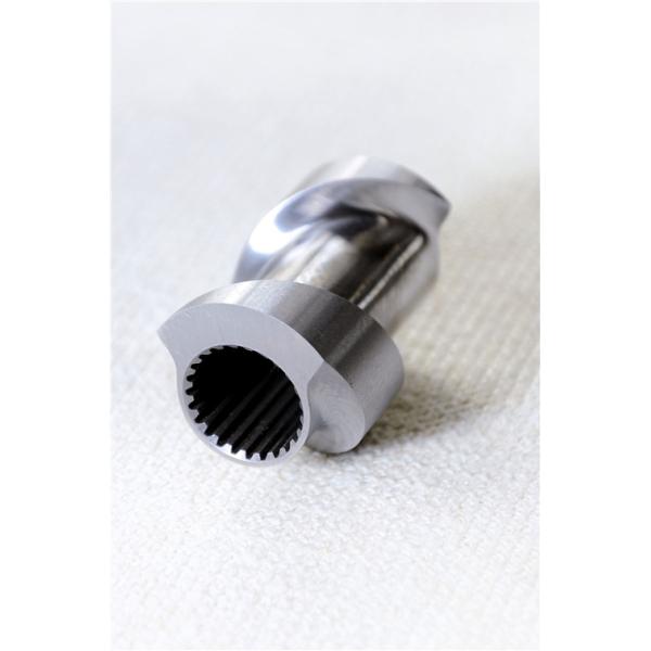High Wear resistance Twin Screw Extruder Screw Components With Vacuum Quenching Treatment Single Flight Shovel Segments