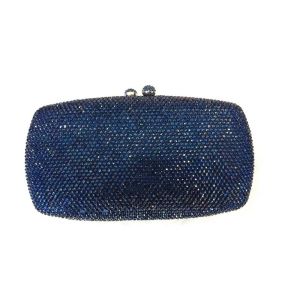 Crystal Clasp Rhinestone Embellished Purses Multi Colored 18.8 * 5.1 * 11.7 cm