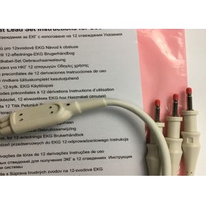 China 0.75M Medical Device Consumables 12 Lead Set 989803151671 For Phlip Original TC30 on sale