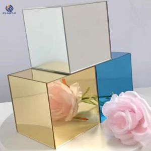 Gold Mirror Acrylic Sheet Back With Glue