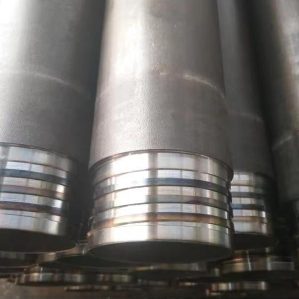 Quality Black Wireline Exploration Rod Heat Treatment Quenching Tempering Heavy Duty wholesale