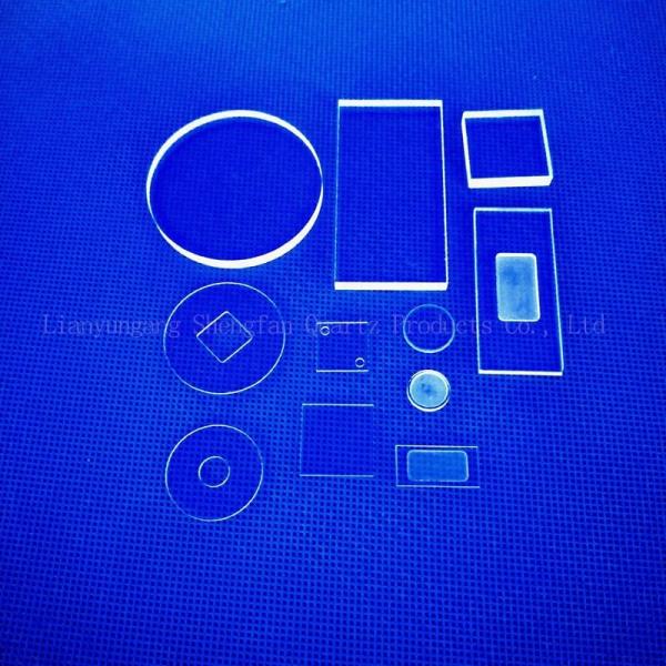Quality High Transmittance Quartz Glass Plate Transparent Cutting For UV Light wholesale