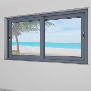 China Soundproof Aluminum Sliding Windows Affordable High Durability for Facade Decoration on sale
