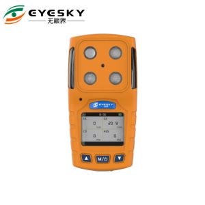 Cheap Fast Response Sensor Portable Multi Gas Detector Hazardous TFT Display Long Lifespan for sale