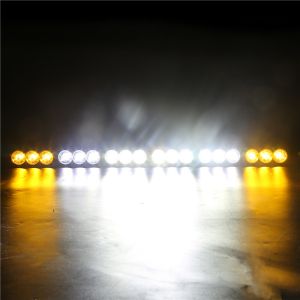 180W single row LED Car Light Bar Waterproof with Amber / White Color for Off