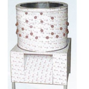 Stainless Steel Plucker Food Processing Equipments With Depilatory Roller 380V