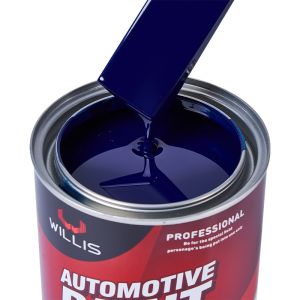 Hard Metallic Blue Car Paint , Accurate Color Matching Vehicle Touch Up Paint